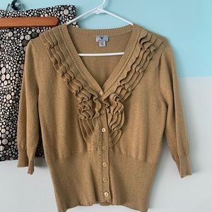 Size Medium Gold Sweater Top